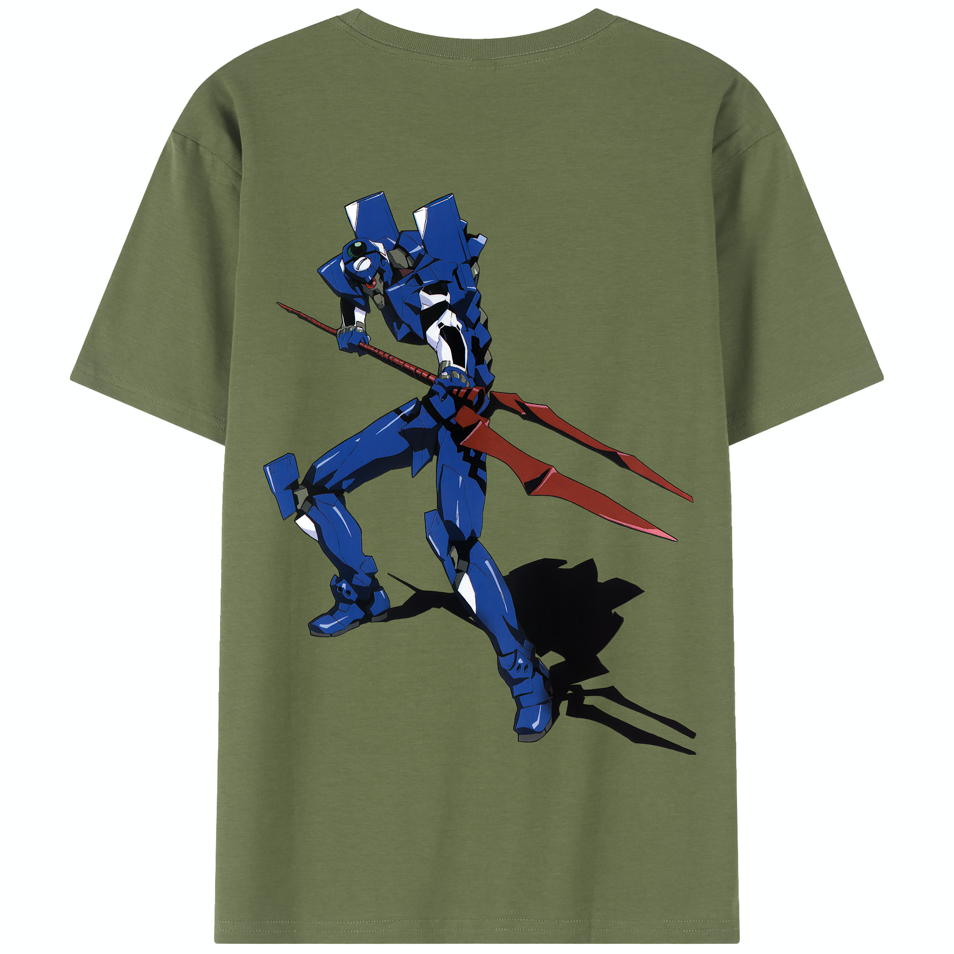 （画像用） EVA 新世紀エヴァンゲリオン 綿100％半袖Tシャツ（背面プリント）